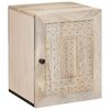 vidaXL Dulap de Baie cu depozitare Alb 38 x 33 x 48 cm Lemn compozit
