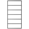 vidaXL Ușă glisantă cu set feronerie, 102x205 cm, sticlă ESG/aluminiu