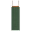 vidaXL Pungi de h&acirc;rtie 250 buc cu m&acirc;nere verde 21x11x31 cm
