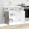 vidaXL Dulap de bază de bucătărie &bdquo;Kalmar&rdquo; Lemn prelucrat Sonoma gri