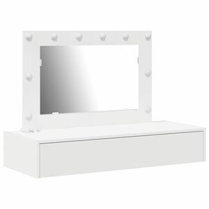 vidaXL Masă de Machiaj Alb 100 x 40 x 70 cm Lemn prelucrat