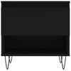 vidaXL Măsuțe de cafea, 2 buc., negru, 50x46x50 cm, lemn compozit