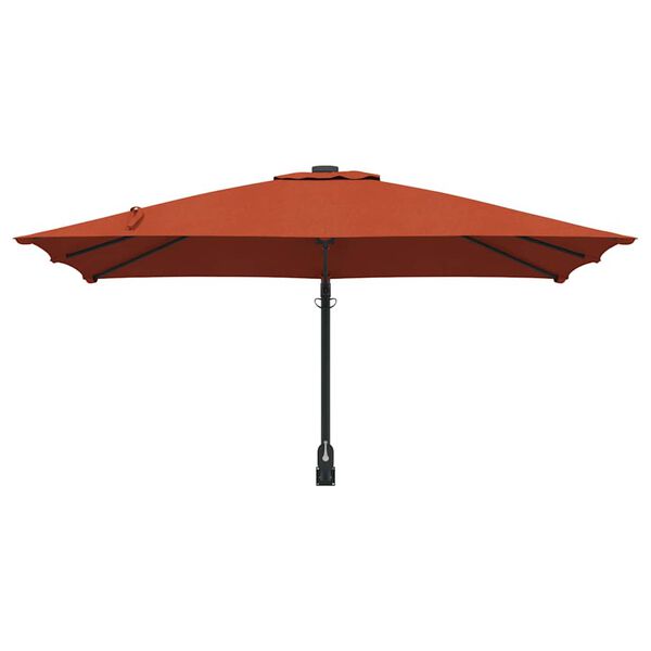 vidaXL Parasol de Grădină Terracota 248,5 x 247,5 x 160 cm