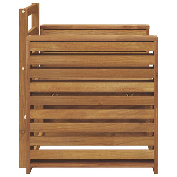 vidaXL Set de canapele de exterior natural 79 x 63 x 73 cm