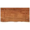 vidaXL Blat masă 80x40x2,5 cm dreptunghiular lemn acacia margine vie