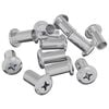 vidaXL Bucșa cu Blocare 2857 pcs Nichel Oțel