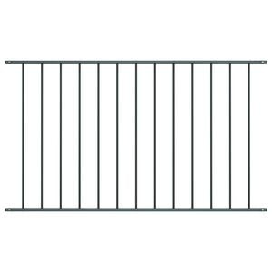 vidaXL Panou de gard Woerden din oțel vopsit &icirc;n c&acirc;mp electrostatic 163x75 cm antracit