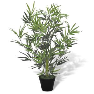 Bambus artificial cu ghiveci, 80 cm