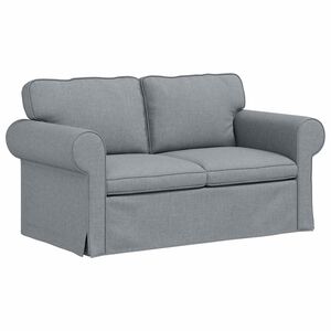 vidaXL Canapea Gri deschis 155 x 82 x 80 cm țesătură
