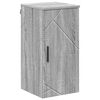 vidaXL Dulap de Baie Pe perete cu ușă Gri Sonoma 30 x 31,5 x 61 cm
