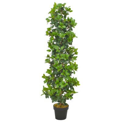 vidaXL Plantă artificială dafin cu ghiveci, verde, 150 cm