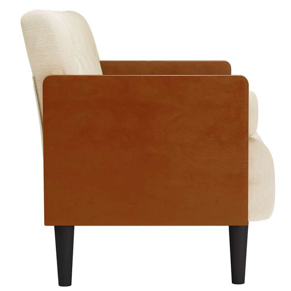 vidaXL Canapea loveseat cu perne de suport 110 cm in