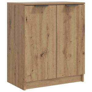 vidaXL Pantofar, stejar artizanal, 59x35x70 cm, lemn prelucrat