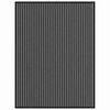 vidaXL Covoraș de intrare Negru 80 x 120 cm Polipropilenă