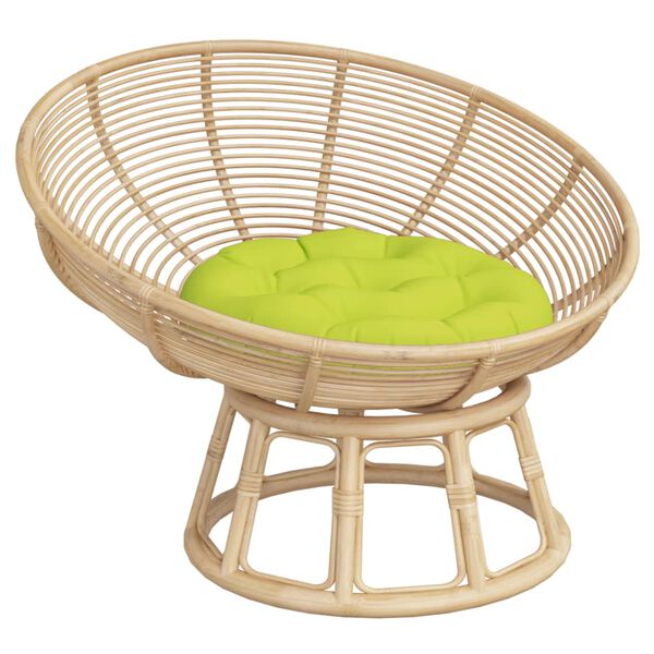 vidaXL Pernă rotundă, verde deschis, &Oslash; 60 x11 cm, țesătură Oxford