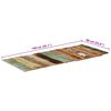 vidaXL Blat masă dreptunghiular 60x140 cm lemn masiv reciclat 15-16 mm
