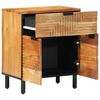 vidaXL Dulap de pat Maro 50 x 33 x 60 cm Lemn Solid de Acacia