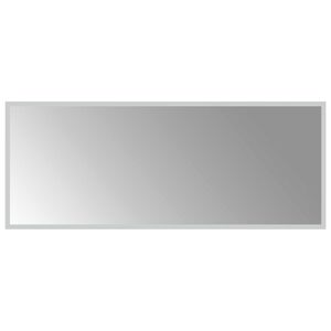 vidaXL Oglindă de baie cu LED cu oglindă Transparent 100 x 40 cm