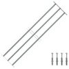 Grilaj de siguranță pentru ferestre cu 3 bare transversale 1000-1500mm