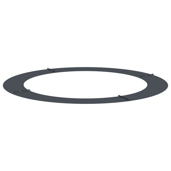 vidaXL potrivit pentru inele de copac plat 5 pcs Antracit &Oslash;90 / 120 cm