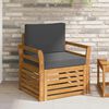 vidaXL Set de canapele de exterior Lemn de acacia solid și poliester