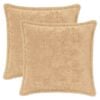vidaXL Husă pentru pernă 2 buc. HOUTEN Crem 40 x 40 cm
