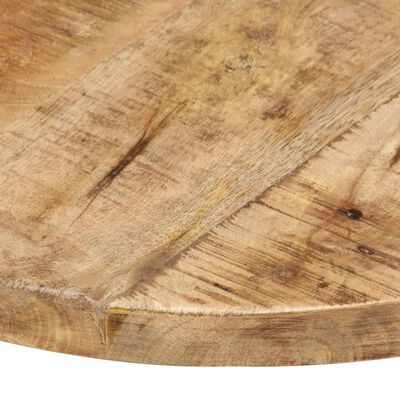 vidaXL Blat de masă, 40 cm, lemn masiv de mango, rotund, 25-27 mm