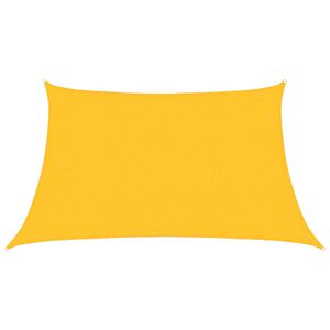 vidaXL P&acirc;nză parasolar, galben, 3/4x2 m, HDPE, 160 g/m&sup2;