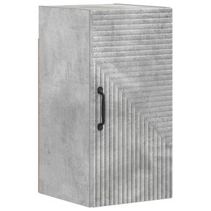 vidaXL Dulap de perete pentru baie HAARLEM Gri Beton 30 x 31 x 59 cm
