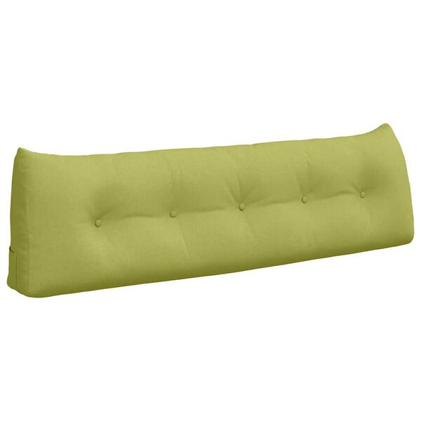 vidaXL Perna pentru spate Verde deschis 160 x 24 x 50 cm țesătură