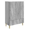vidaXL Bufet Sonoma gri 66 x 34,5 x 95 cm Lemn prelucrat