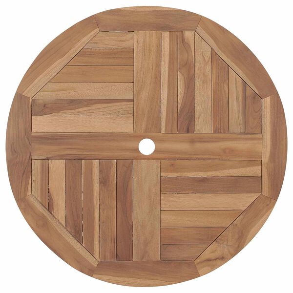 vidaXL Set de masă pentru grădină 3 pcs Maro Lemn Solid de Acacia