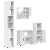 vidaXL Set de mobilier pentru baie 4 buc. Alb 61 x 35 x 64 cm