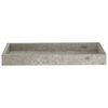 vidaXL Rafturi de perete Loggia, 2 buc., gri beton, 40x15x4 cm, MDF