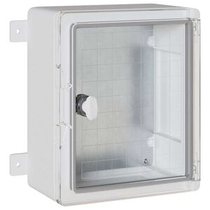 vidaXL Dulap de control Gri 32 x 13 x 30 cm Plastic ABS