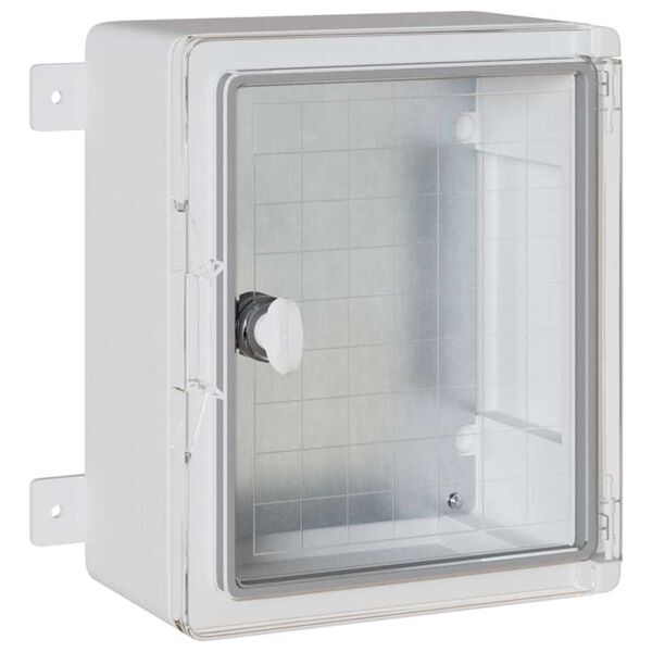 vidaXL Dulap de control Gri 47 x 20 x 60 cm Plastic ABS