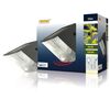 Ranex Lampă solară de perete cu senzor PIR 0,5 W, negru, 5000.261