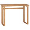 vidaXL Birou, 100x45x75 cm, lemn masiv de tec