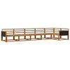 vidaXL Set de canapele de exterior 6 pcs natural Lemn Solid de Acacia