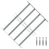Grilaj de siguranță pentru ferestre cu 4 bare transversale 500-650 mm