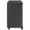 vidaXL Cabinet mobil Gri 63,5 x 39 x 65,5 cm Lemn de pin masiv