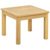 vidaXL Masă de cafea Acacia deschis 45 x 45 x 36 cm