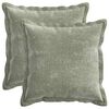 vidaXL Husă pentru pernă 2 buc. HOUTEN Verde 30 x 30 cm