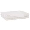 vidaXL Pătură cu greutate Alb 137 x 200 cm 6 kg 100% Bumbac 205T