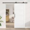 vidaXL Ușă glisantă ORKDAL Alb 93 x 211 cm Lemn de pin masiv