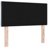 vidaXL Tăblie cap cu headboard Gri închis 90 cm Catifea