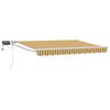 vidaXL Marchiză retractabilă manuală cu led-uri 3 x 2 m