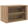 vidaXL Raft pentru &icirc;ncălțăminte 75 x 35 x 45 cm Lemn prelucrat