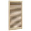 vidaXL Ușă de Dulap cu ușă natural 110 x 59,5 cm Lemn masiv de pin