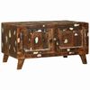 vidaXL Masă de cafea Multicolour 80 x 54 x 45 cm Lemn recuperat masiv